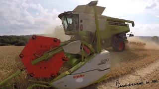 Getreideernte 2018 in Mecklenburg Vorpommern | Claas | John Deere | Fendt