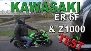 KAWASAKI ER-6F & Z1000 TEST 2016 | Gutes Einsteigermotorrad