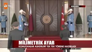 Cumhurbaşkanlığında Muhafız Askerlerine Milimetrik Ayar (!)