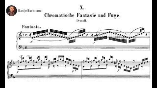 J.S. Bach - Chromatic Fantasia & Fugue in D minor, BWV 903 (date unknown)