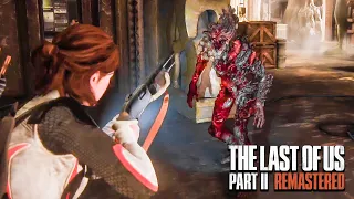 The Last of Us 2 Remastered - "Stalker Boss" Aggressive & Brutal Kills | No Return ( Grounded ) 4K