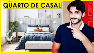 12 DICAS DE DECORAÇÃO PARA QUARTO DE CASAL