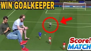 WIN GOALKEEPER 💪 on SCORE MATCH ! GAMEPLAY ! ⚽️