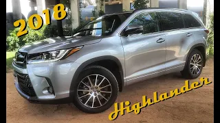 2018 Toyota Highlander SE V6 AWD Review || 3 Rows of Solid Family Fun!