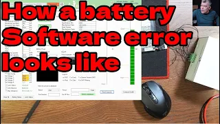 Lenovo E495 motherboard repair - Battery error repair with NLBA analyser