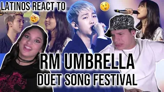 bts RM raps with FAN in DUET SONG FESTIVAL🤩 | Waleska & Efra react