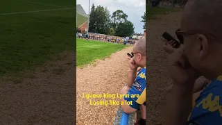 Norwich city fives goal against king Lynn town FC