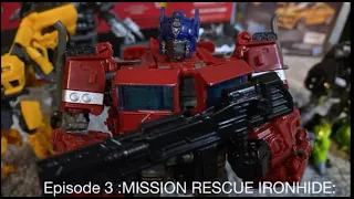 Transformers rise of the fallen Episode 3 :MISSION RESCUE IRONHIDE: