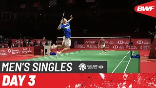 HSBC BWF World Tour Finals | Day 3: Viktor Axelsen (DEN) [1] vs. Chou Tien Chen (TPE) [3]