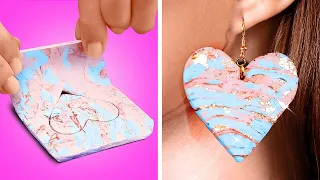 Adorable Epoxy Resin DIY Decor Ideas And Amazing DIY Jewelry Crafts