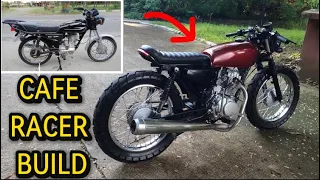 CAFE RACER BUILD | Motoposh Pinoy 125