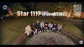 【韓繁中字】[LIVE完整版公開] 想向ATINY傳達真心💕 Star1117 🎶 / ATEEZ FEVER ROAD Behind