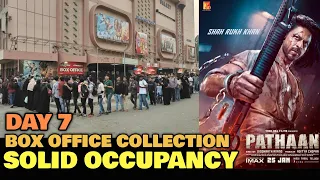 Pathaan SEVENTH DAY Solid Occupancy & Box Office Collection | DAY 7 Collection |  Momentum Continues