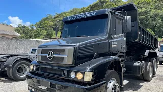 Mercedes benz 1620 truck 6x2 caçamba basculante 2009