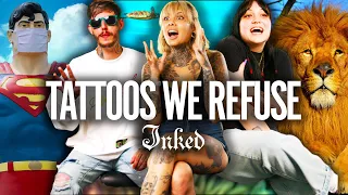 'I Want Teeth on the Inside of My...' Tattoos We Refused to Do | Tattoo Artists React