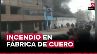 Incendio en San Martín de Porres