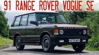1991 Range Rover Vogue SE Goes for a Drive