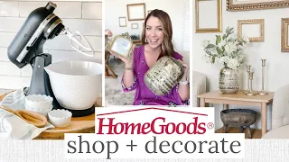 HOMEGOODS SHOP WITH ME + HAUL | New HomeGoods Finds | Designer Dupes