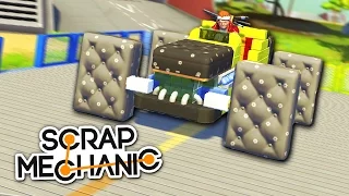 САМОДЕЛЬНАЯ МАШИНА НА МАТРАСАХ И САПОГАХ ВМЕСТО КОЛЕС В SCRAP MECHANIC