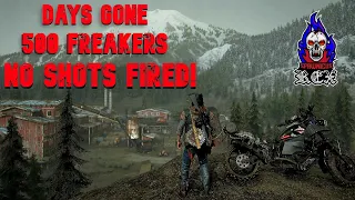 DAYS GONE | Sawmill Horde | NO SHOTS FIRED!