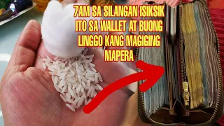 7AM SA SILANGAN ISIKSIK ITO SA WALLET AT BUONG LINGGO KANG MAGIGING MAPERA-APPLE PAGUIO7