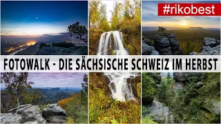 Fotografieren im Herbst Teil 2 - Fotowalk mit tollen Fotospots die Sächsischen Schweiz fotografieren