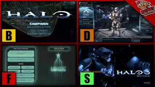 Ranking every single Halo Main Menu From Worst To Best