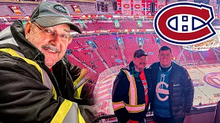 Taking my Grandfather to His First NHL Hockey Game!