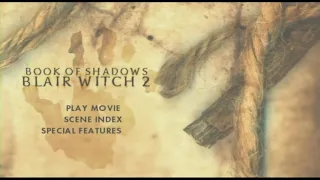 Book of Shadows: Blair Witch 2 (2000) DVD Menu