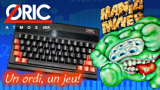 UN ORDI, UN JEU : ORIC ATMOS - Manic Miner!