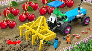Diy tractor making mini plough machine science project #3 | Diy agricultural farmers | @Sunfarming