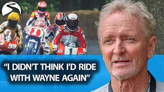 He LOVED riding with Wayne Rainey again! 😀 | BikeSocial interview Kevin Schwantz