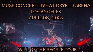 MUSE - FULL CONCERT LIVE AT CRYPTO ARENA LOS ANGELES ( APRIL 06, 2023) WILL OF THE PEOPLE TOUR #muse