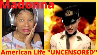 Madonna | American Life "Director's Cut UNCENSORED version (reaction)