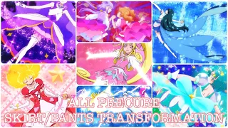 All PreCure Skirts/Pants Transformations! 🩷💜💙🩵 [Cure Black to Cure Majesty] (5K SPECIAL)