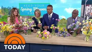 How to keep your spring flowers fresh and alive