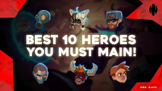The Best New 10 Heroes You Should Use! (BULLET ECHO)