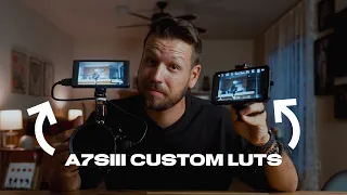 How I Get Custom LUTs In My A7siii!