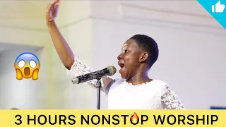 Odehyieba Priscilla Agyemang powerful 3 hours non-stop live worship| OBREMPONG TV
