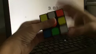 3x3 Cube solved in 37 seconds #3