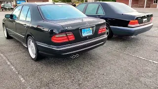 Mercedes Benz W210 E55 AMG W140 S500