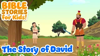 The Story of David the Shepard - Bible Stories For Kids! (Compilation)
