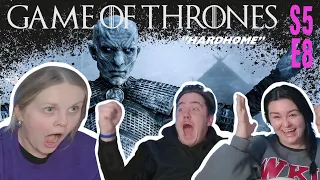 Game of Thrones | S5 E8 | "Hardhome" | REACTION!