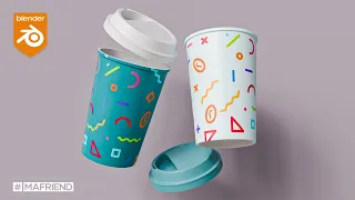 How to Model a Coffee cup In Blender: Beginner Friendly 🔥🔥