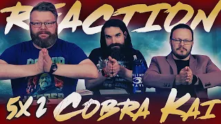 Cobra Kai 5x2 REACTION!! "Molé"