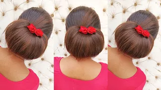 hairstyles  bun hairstyle for short hair bun hairstyle without donut