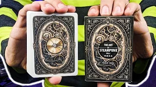 Steampunk V2 Playing Cards Deck Review!