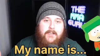 MMA GURU REVEALS HIS REAL NAME! (And tells story about it)