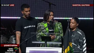 AKA Memorial | Lynn Forbes sends a moving message to her son