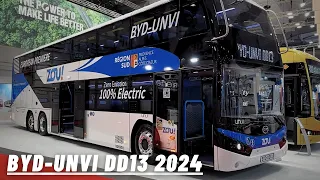 Luxury bus debuts for the first time! BYD-UNVI DD13 2024 Review | TruckTube